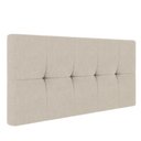 Ver imagem 1 de Cabeceira Painel Nina Para Cama Box Queen 160 cm Linho Areia A27 - D’Rossi