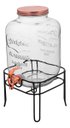 Ver imagem 1 de Refresqueira Suqueira com Suporte Home&co Vidro 5l 38x19x19cm