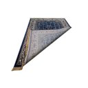Ver imagem 4 de Tapete Persa Royal Azul 200x300cm Fio Acetinado - Decoração para Quarto e Sala