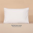 Ver imagem 6 de Kit 2 Fronhas Linea 50cm X 70cm Micropercal 200 Fios - Bege - 100% Poliéster