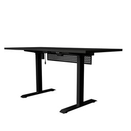 Tampo Mesa Ergonômico Misch Mdf 1200*700 Preto - 3