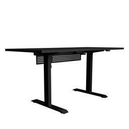 Tampo Mesa Ergonômico Misch Mdf 1200*700 Preto - 2