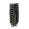 Kit 10 Halteres Emborrachados Hexagonal 1 a 10 Kg (total 110 Kg) - Wellness - Wk089 Wk089 - 1