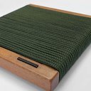 Ver imagem 2 de Balanço Suspenso Corda Náutica e Alumínio para Área, Jardim, Piscina - Verde