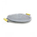 Ver imagem 2 de Chapa Bifeira Bifeteira Badejo Petiscos com Alça de Madeira