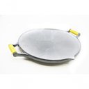 Ver imagem 1 de Chapa Bifeira Bifeteira Badejo Petiscos com Alça de Madeira