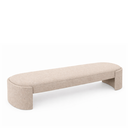 Ver imagem 5 de Recamier Banco Luxo Decorativo Puf Fly 138cm Zahav Estofados