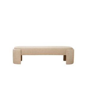 Recamier Banco Luxo Decorativo Puf Fly 138cm Zahav Estofados
