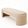 Recamier Banco Luxo Decorativo Puf Fly 138cm Zahav Estofados - 2