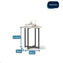 Ver imagem 7 de Mesa Lateral Redonda para Sala - Mod.3046 Cor:off White