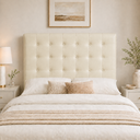 Ver imagem 1 de Cabeceira Ana Estofada Corino Modena p/ Cama Box Casal King 195cm Quarto
