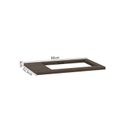 Ver imagem 2 de Tampo para Cooktop 4 Bocas Deslocado 80cm Cozinha Lisboa Marrom/Avelã