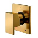 Ver imagem 2 de Acabamento Monocomando Chuveiro e Ducha Higiênica Docol New Edge Base Deca 90021756043 Ouro Polido