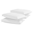 Ver imagem 1 de Kit 4 Capas Protetoras De Travesseiro Impermeável Zíper Antiácaro Não Faz Barulho