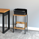 Ver imagem 3 de Mesa de Canto Industrial Freijó/preto - Dalla Costa