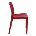 Ver imagem 7 de Kit 4 Cadeiras Plásticas Tramontina Vermelho Sala Cozinha Summa Alice Área Gourmet