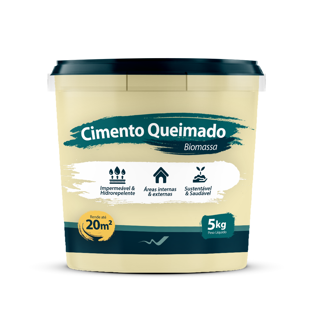 Cimento Queimado 5kg (palha) - Biomassa do Brasil