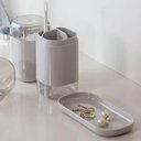 Ver imagem 4 de 12 Bandejas Ovais Decorativas 16x8cm Brancas ou Buffet Organização Aperitivo