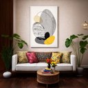 Ver imagem 5 de Quadro Canvas Minimalista Borboleta 90x60cm Mold Preta