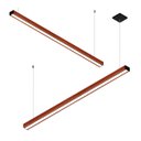 Ver imagem 4 de Luminária Pendente Led Dakota 36w 4000lm Bivolt em Madeira Maciça