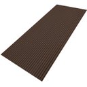Ver imagem 1 de Tapete Passadeira Cozinha Antiderrapante 2.5m X 45cm Marrom