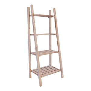 Arara Estante De Prateleira Closet Quarto Madeira Natural Organizadora Technox