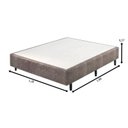 Ver imagem 3 de Base Box Somiê Casal 37x138x188cm Uni Marrom Ecoflex