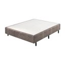 Ver imagem 1 de Base Box Somiê Casal 37x138x188cm Uni Marrom Ecoflex