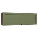 Ver imagem 1 de Armário Aéreo 100 Cm 1 Porta Basculante Rustic/verde Vik Madesa