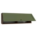 Ver imagem 5 de Armário Aéreo 100 Cm 1 Porta Basculante Rustic/verde Vik Madesa