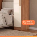 Ver imagem 7 de Guarda Roupas Modulado Closet de Canto Quarto Completo 7 Portas Espaço Cama Solteiro 0,88m Madrid