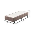 Ver imagem 3 de Base Box Somiê Solteiro 37x96x203cm Uni Marrom Ecoflex