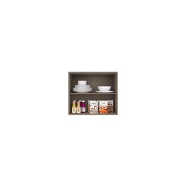 Armário Aéreo Karen 70 Cm Com 2 Portas Malbec Avelã - 3