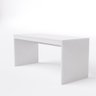 Mesa de Escritório 160x67 com Engrosso:branco - 1