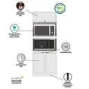 Ver imagem 3 de Paneleiro Torre Quente Olivia 2 Nichos 3 Portas