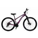 Ver imagem 1 de Bicicleta Aro 29 Raio Urano Freios Disco 21 Vel:Violeta/15
