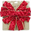 Ver imagem 2 de Laço Decorativo Vermelho Enfeite Árvore Natal Ponteira 140cm