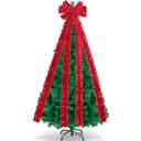 Ver imagem 3 de Laço Decorativo Vermelho Enfeite Árvore Natal Ponteira 140cm