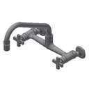 Ver imagem 2 de Misturador Cozinha Parede com Arejador Articulável Nya 3003 C 22 1/4v BA AAP BL Meber Metais