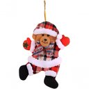 Ver imagem 7 de Kit 4 Pendentes Árvore de Natal Noel Urso Neve Rena 18cm