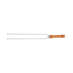 Espeto Alumínio Duplo para Churrasco 80cm - 1