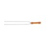 Espeto Alumínio Duplo para Churrasco 80cm - 1