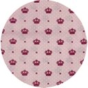 Ver imagem 2 de Almofada de Amamentação Formato U Happy Line Estampada - coroa rosa