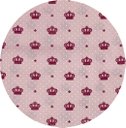 Ver imagem 2 de Almofada de Amamentação Formato U Happy Line Estampada - coroa rosa
