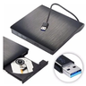 Gravador Leitor Cd Dvd Externo Usb Cor Preto - 2