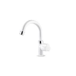 Torneira Lavatório Bancada Lagune Branco Viqua 1150702 - 1