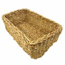 Ver imagem 1 de Cesto Organizador Decorativo Ecoeama Palha Seagrass Grande