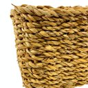 Ver imagem 7 de Cesto Organizador Decorativo Ecoeama Palha Seagrass Grande