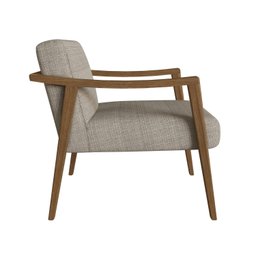 Poltrona Decorativa em Algodão Petra Yescasa - 5