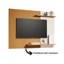 Ver imagem 3 de Painel Mênfis para Tvs de até 50" C/ Duas Prateleiras em Mdf:naturalle